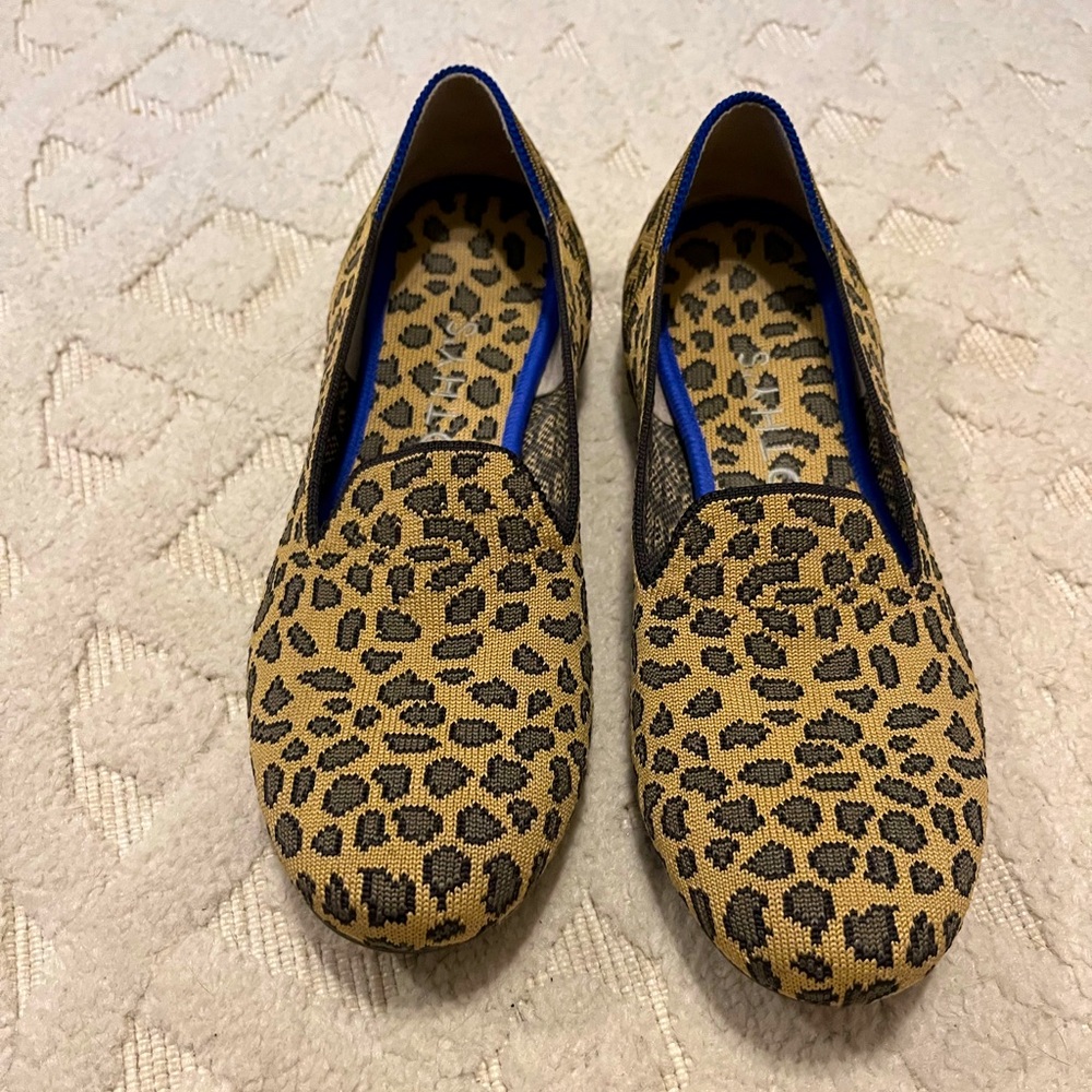 Rothy’s Loafers Animal Print Size 8